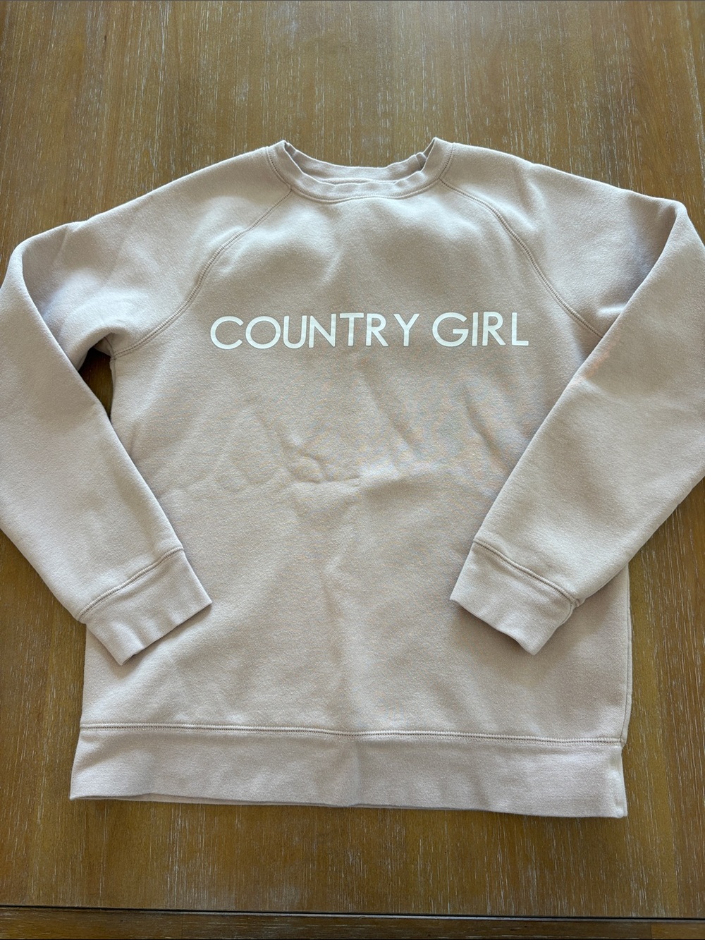 Brunette The Label Soft Beige Sweatshirt